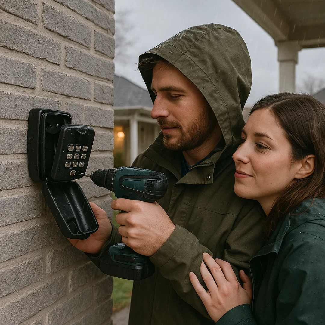 Weatherproof Key Box - Safe Storage for Keys, Ideal for Outdoor Use-Key Box-Unique Casa-Unique Casa
