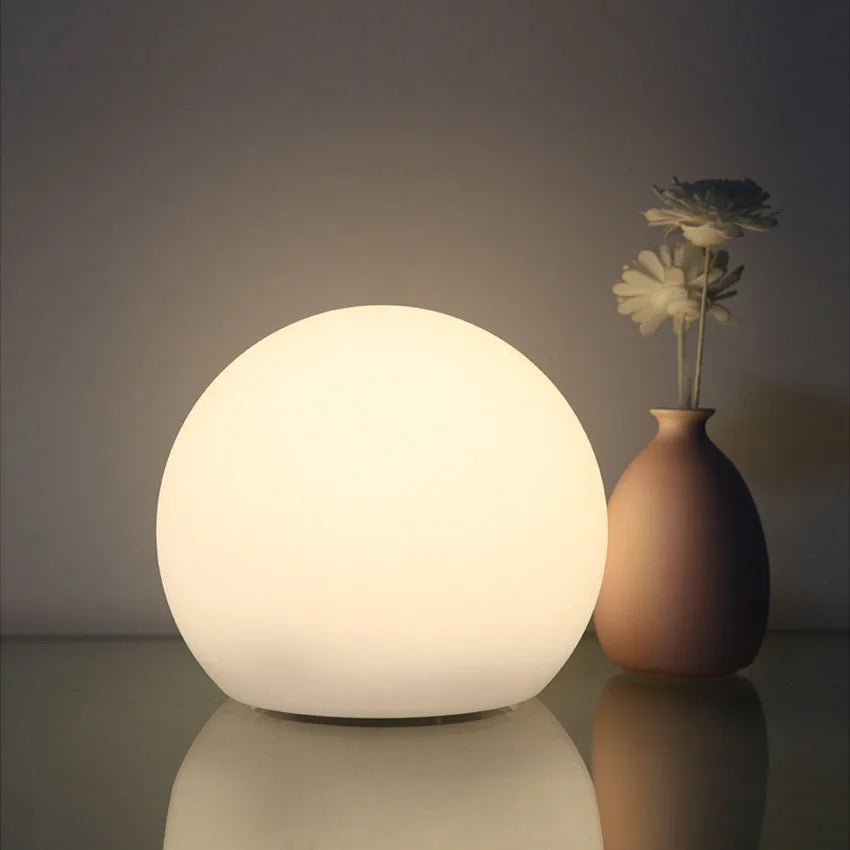 Wireless LED Table Lamp - 16-Color Ambient Lighting for Bedroom, Living Room & Office