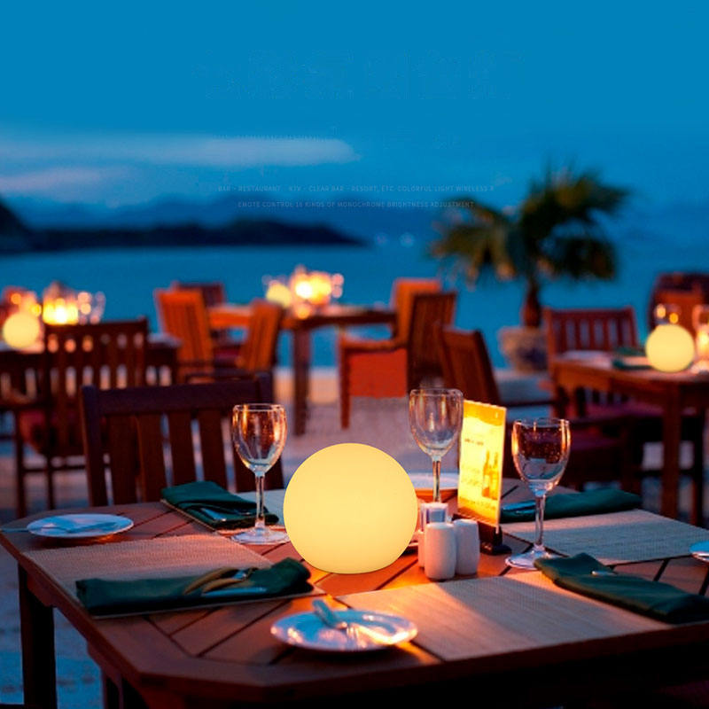 Wireless LED Table Lamp - 16-Color Ambient Lighting for Bedroom, Living Room & Office