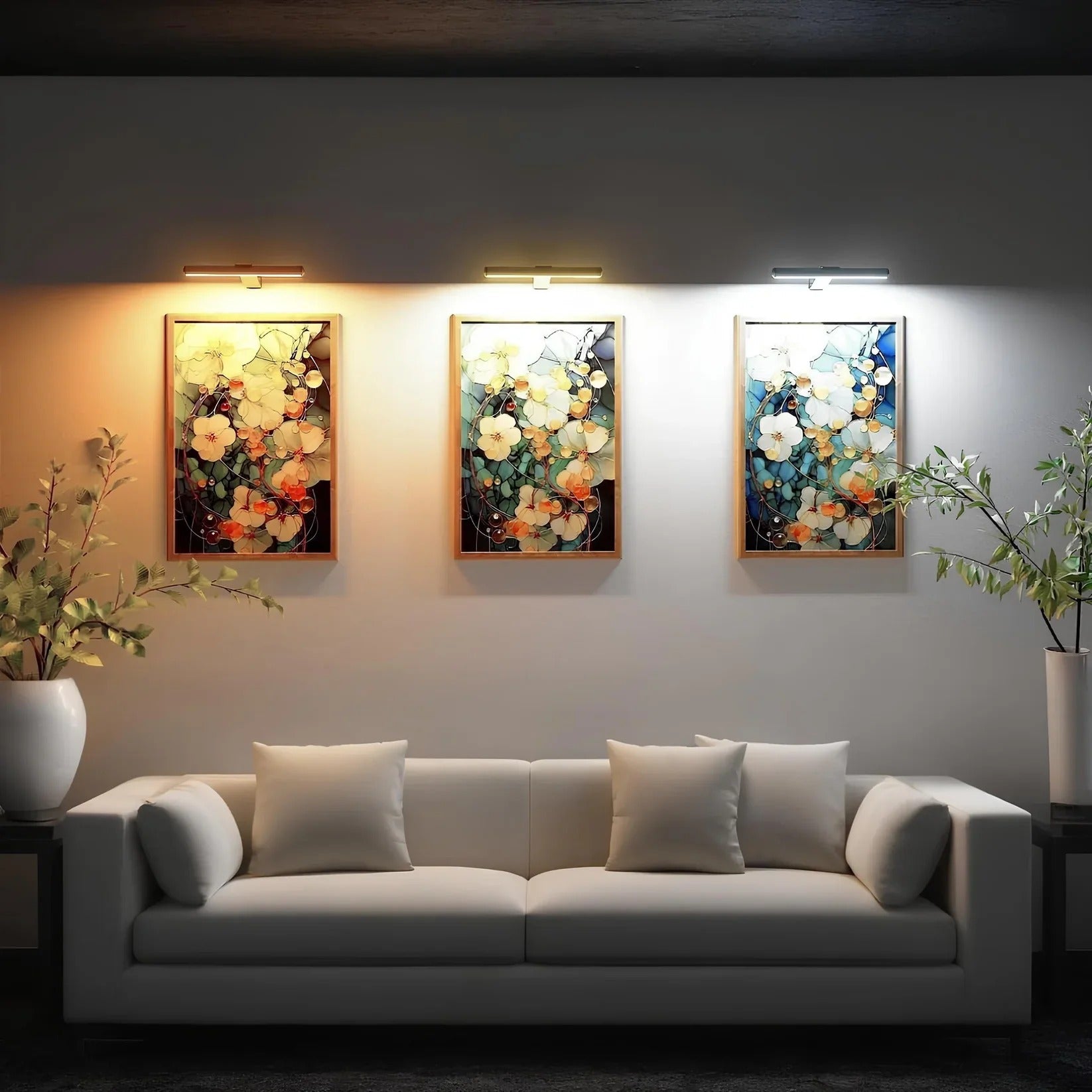 Wireless LED Wall Lamp – Dimmable Art Light with 360° Adjustable Head 3