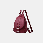 Women’s Fashion Backpack - Soft Faux Leather Material for Casual or Office Use