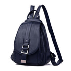 Women’s Fashion Backpack - Soft Faux Leather Material for Casual or Office Use