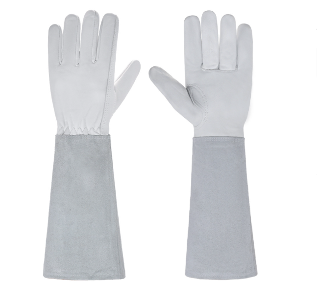 Women’s Long Garden Gloves - Durable, Thorn-Proof & Breathable for Rose Gardening