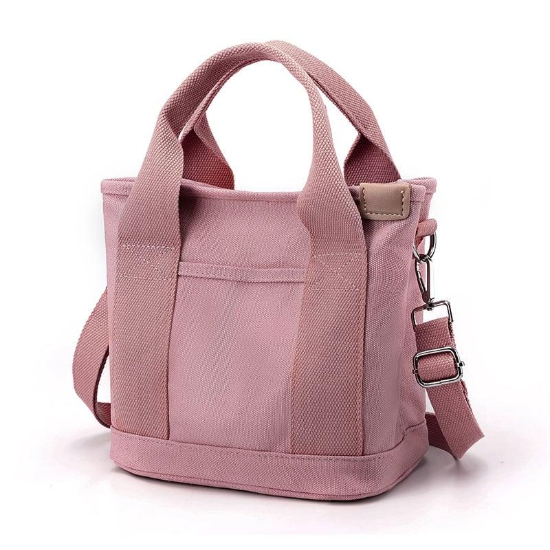 Women's Small Canvas Crossbody Bag – Perfect for Shopping & Outings