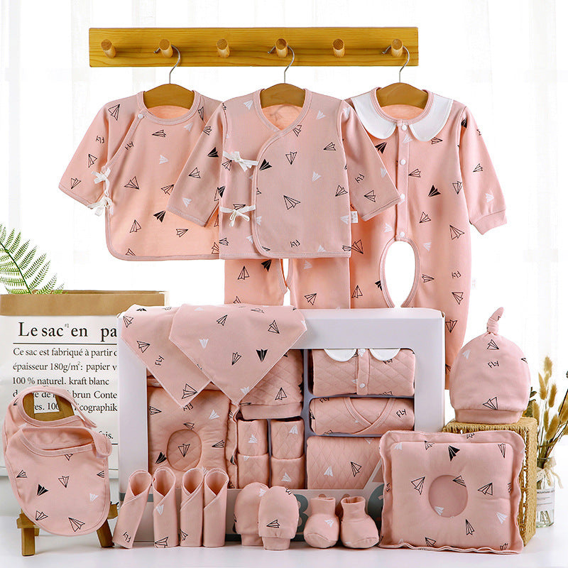 Newborn Pure Cotton Growth Suit – Soft Modern Style Baby Set