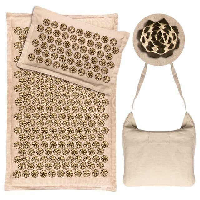 Acupressure Mat With Flower Design – Natural Relaxation And Comfort