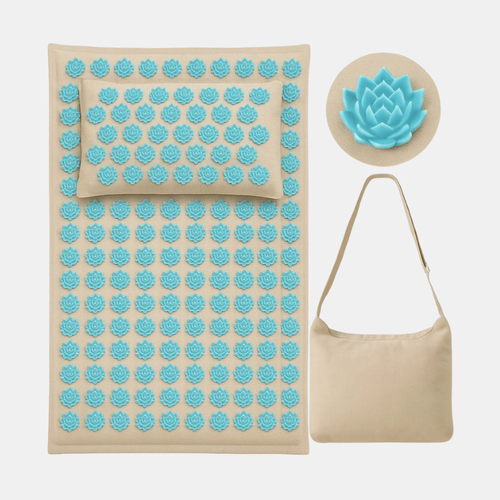Acupressure Mat With Flower Design – Natural Relaxation And Comfort