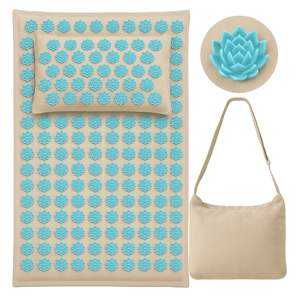 Acupressure Mat With Flower Design – Natural Relaxation And Comfort
