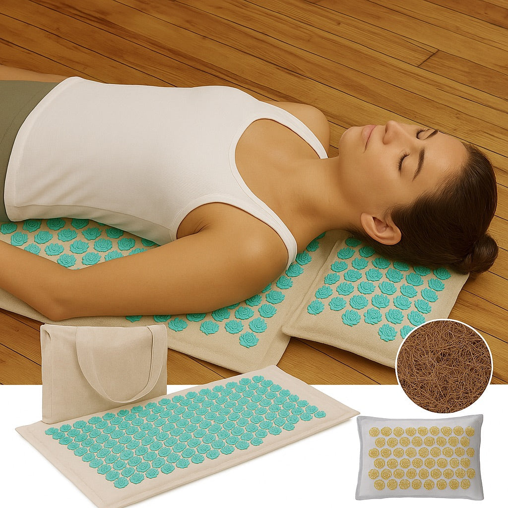 Acupressure Mat With Flower Design – Natural Relaxation And Comfort