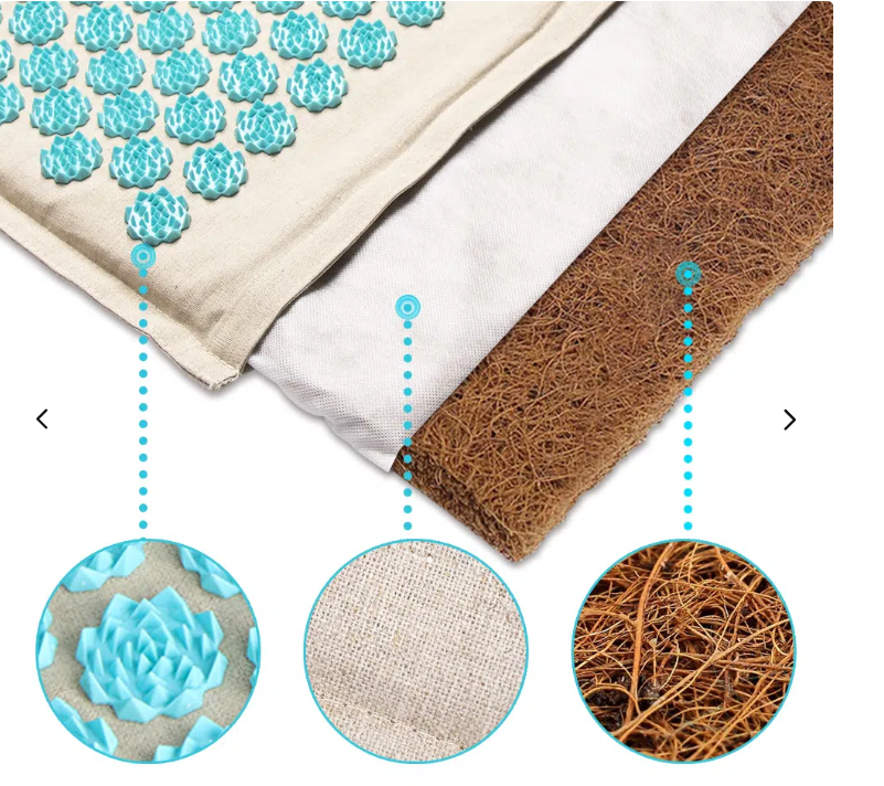 Acupressure Mat With Flower Design – Natural Relaxation And Comfort