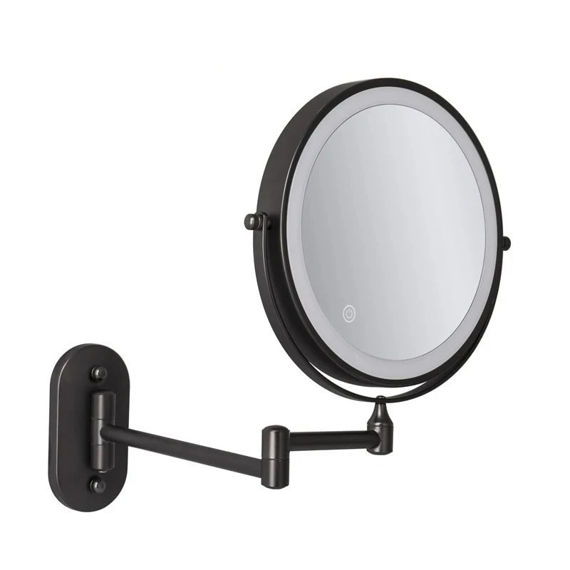 Adjustable LED Makeup Mirror with Magnification – Modern Vanity Mirror for Beauty 7