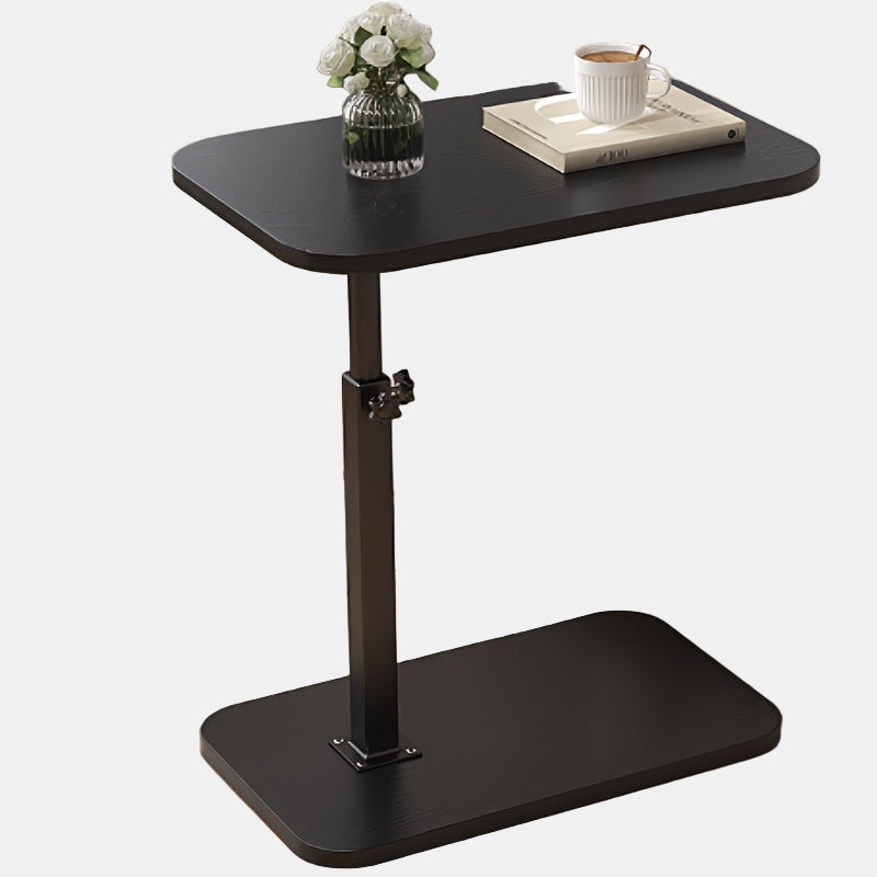 Adjustable Sofa and Bed Side Table – Height Adjustable Modern End Table-Side Table-Unique Casa-Black-Unique Casa