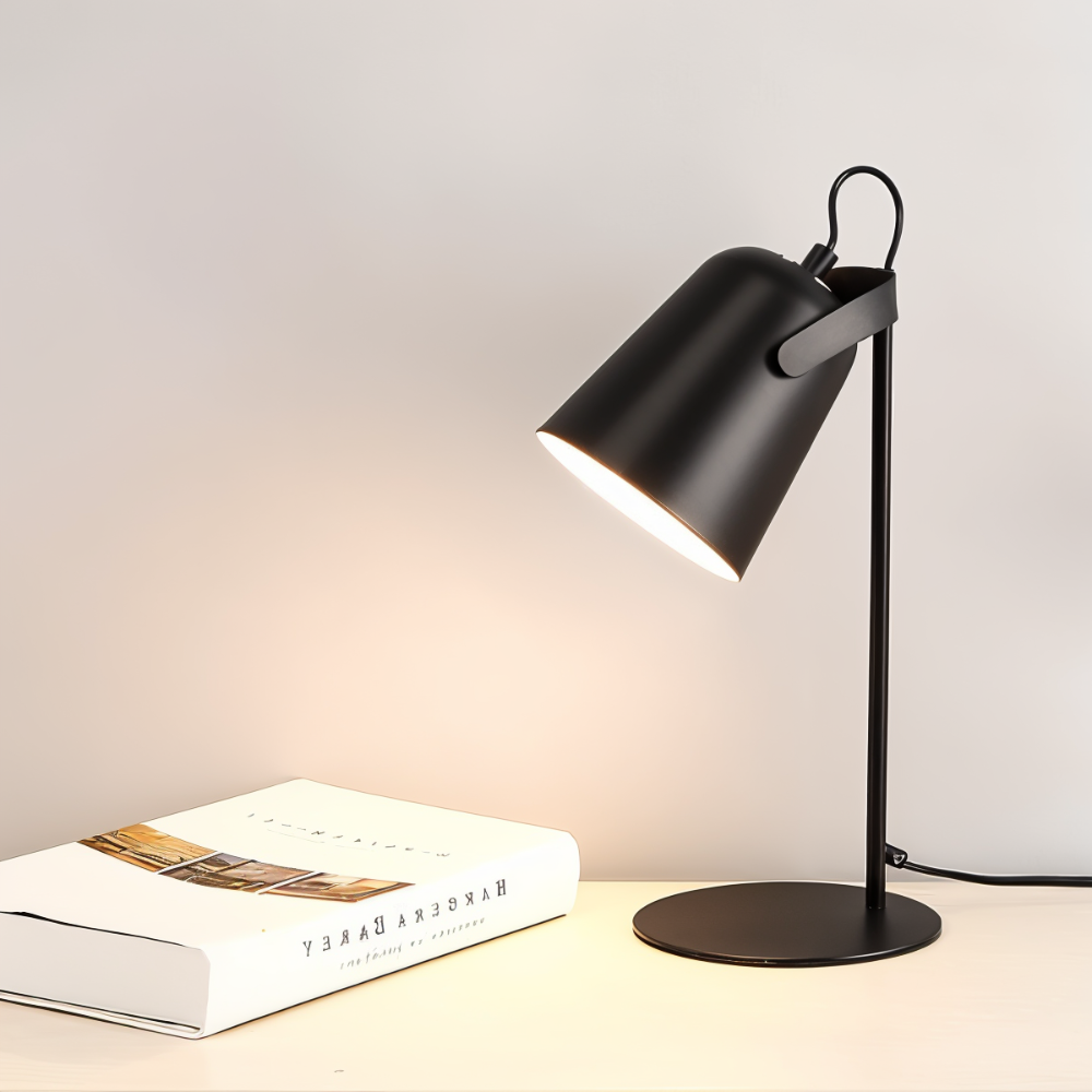 Adjustable Desk Lamp with Rotating Shade – Modern Lighting for Study Room 4