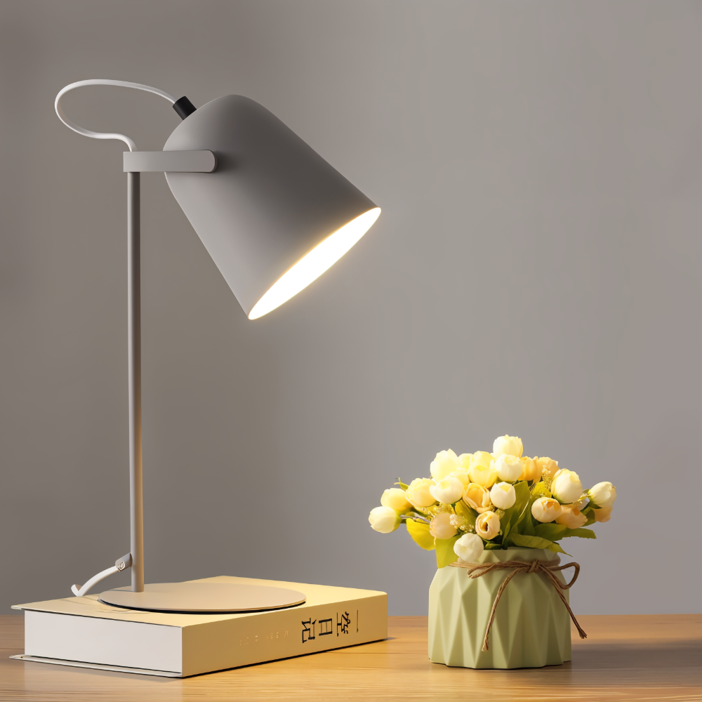 Adjustable Desk Lamp with Rotating Shade – Modern Lighting for Study Room 5