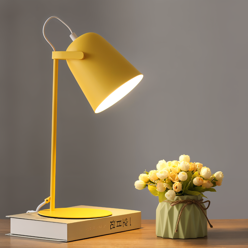 Adjustable Desk Lamp with Rotating Shade – Modern Lighting for Study Room 6