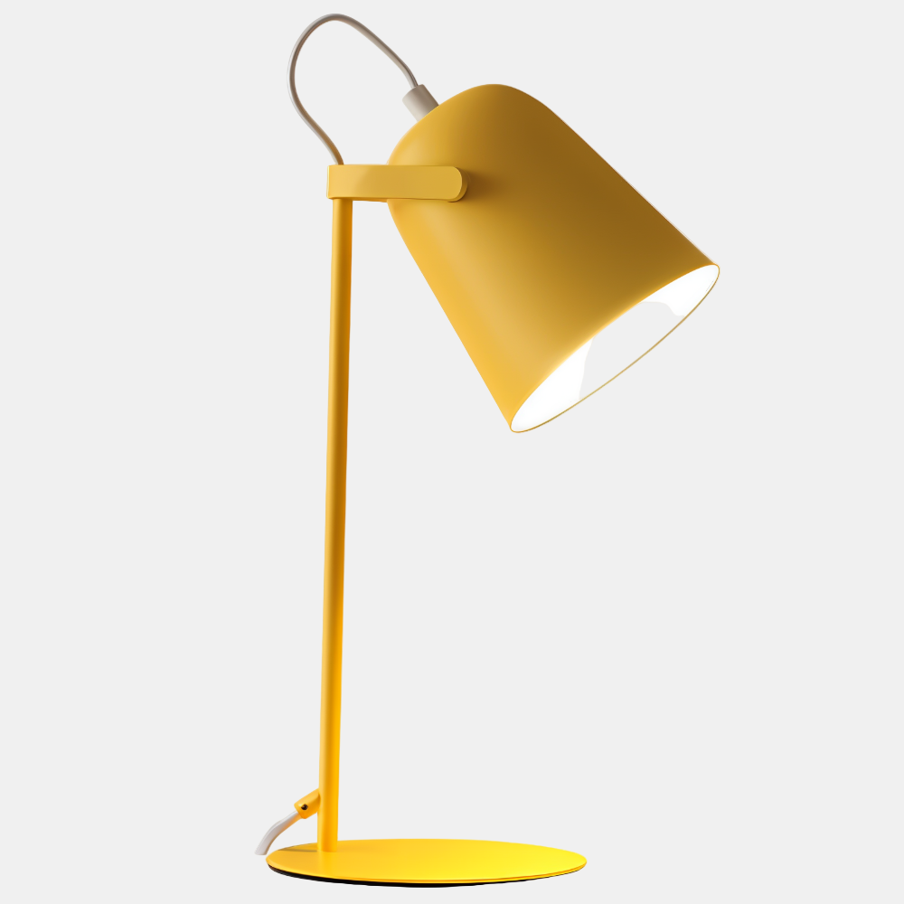 Adjustable Desk Lamp with Rotating Shade – Modern Lighting for Study Room 7