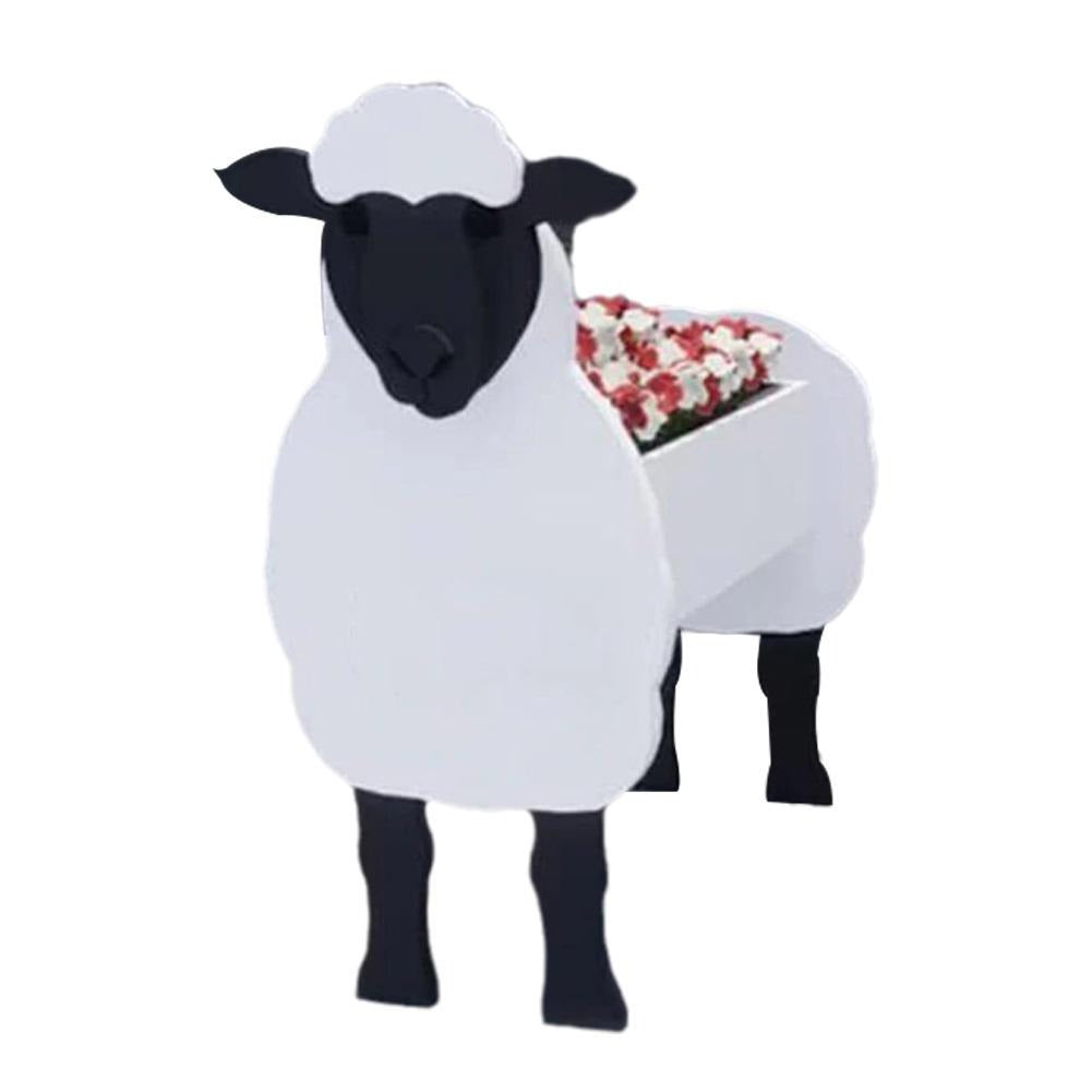 Adorable Animal Planters for Garden and Outdoor Decor-Animal Planters-Unique Casa-Sheep-Unique Casa