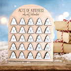Advent Calendar – Wooden Christmas Countdown Calendar-Christmas Decorations-Unique Casa-Unique Casa