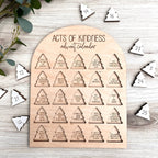 Advent Calendar – Wooden Christmas Countdown Calendar-Christmas Decorations-Unique Casa-Unique Casa