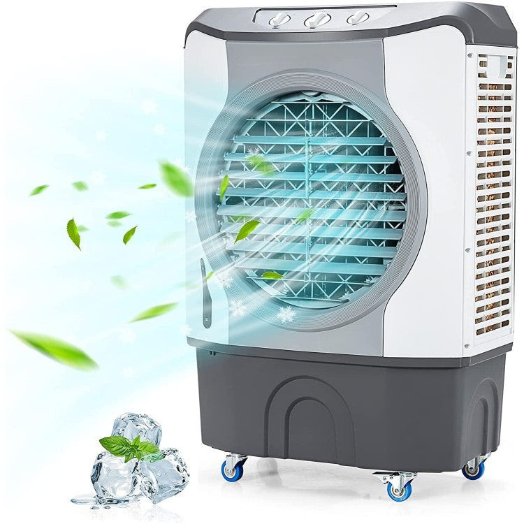 Air Fan Industrial Evaporative Cooler 4-in-1 With 45L Tank-Air Cooler-Unique Casa-Unique Casa