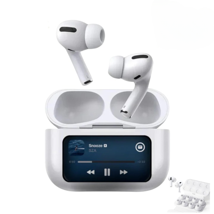 AirPods With Touchscreen For Smart Control And High-Quality Sound