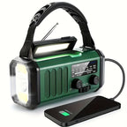All-in-One Emergency Radio with Flashlight and Power Bank-*EcoPower Radiator - Alles-in-één noodradio met zaklamp en oplader-Unique Casa-Unique Casa