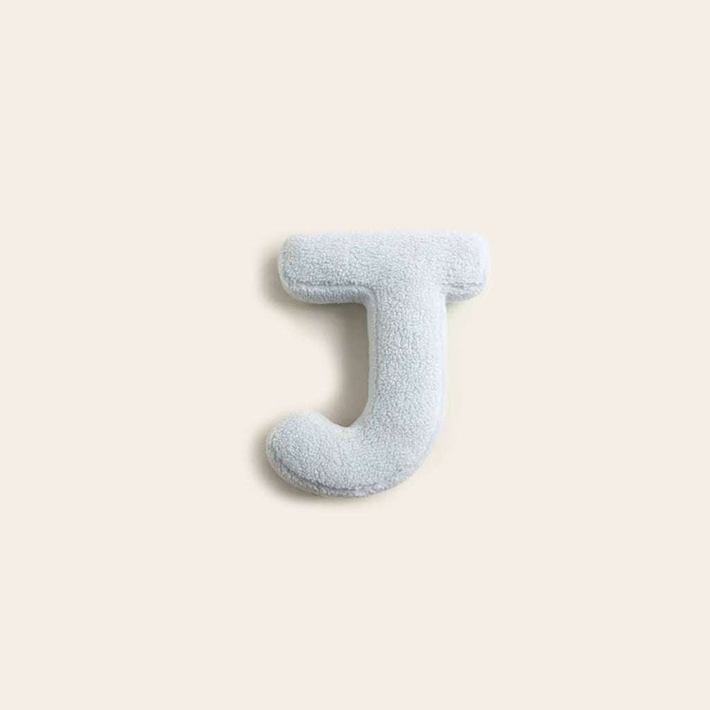 Alphabet Sofa Cushion – Elegant Letter Decorative Pillow for Home and Kids Room-Sofa Cushion-Unique Casa-J-Unique Casa