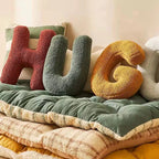 Alphabet Sofa Cushion – Elegant Letter Decorative Pillow for Home and Kids Room-Sofa Cushion-Unique Casa-Unique Casa