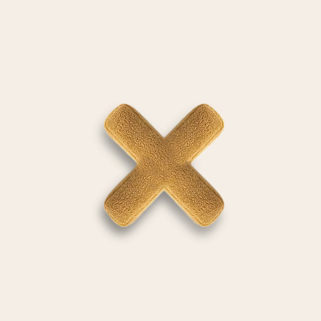 Alphabet Sofa Cushion – Elegant Letter Decorative Pillow for Home and Kids Room-Sofa Cushion-Unique Casa-X-Unique Casa