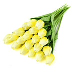 Artificial Tulip Bouquet for Home and Weddings – Lifelike Floral Decoration-Tulip Bouquet-Unique Casa-Unique Casa