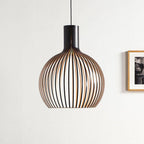 Artisanal Wooden Pendant Light – Unique Kitchen Pendant Lighting Fixture 4