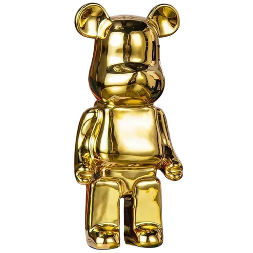 Artistic Bear Sculpture in Resin – Unique Modern Decor for Home or Office 1