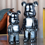 Artistic Bear Sculpture in Resin – Unique Modern Decor for Home or Office 4