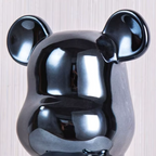 Artistic Bear Sculpture in Resin – Unique Modern Decor for Home or Office 5