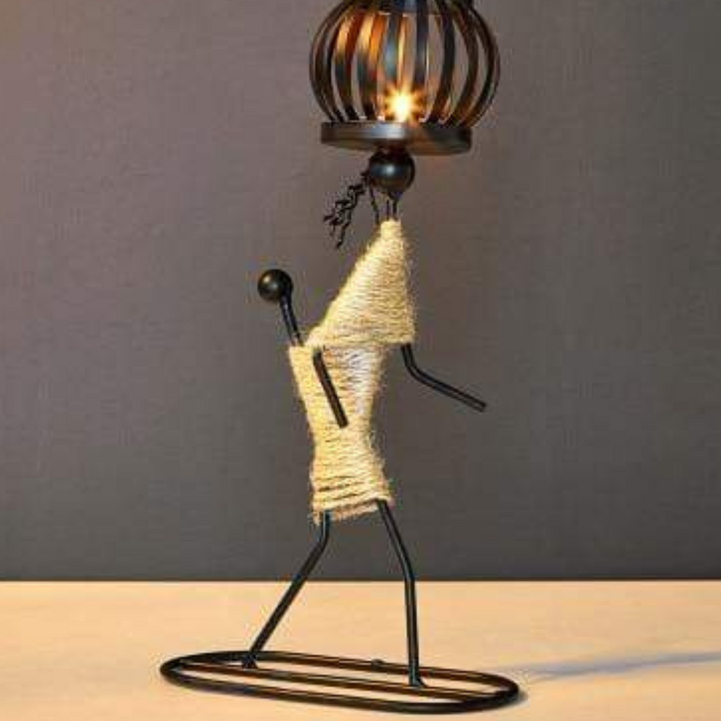 Artistic Candle Holder Sculptures – Unique Handcrafted Decor for Home 3