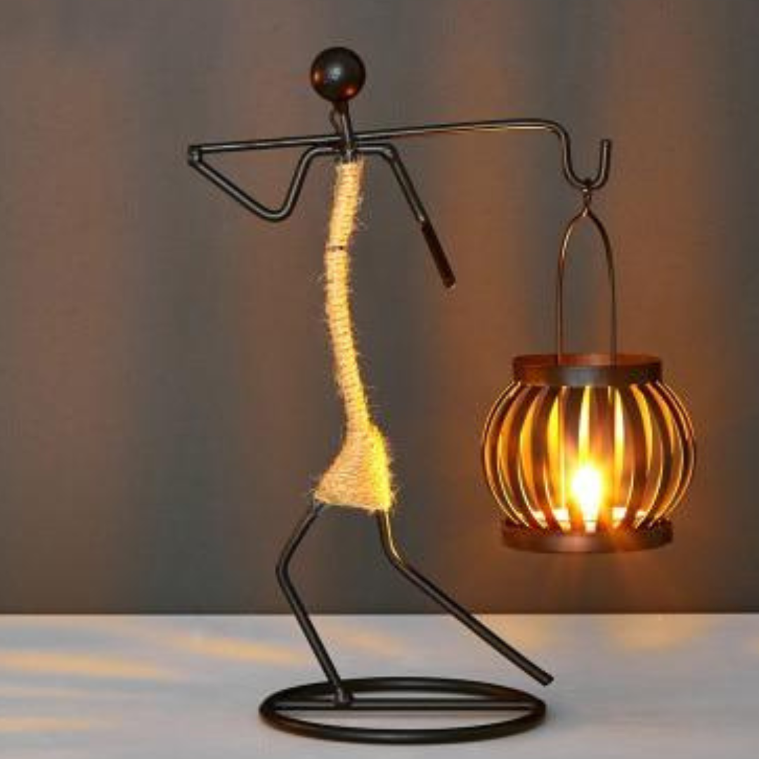 Artistic Candle Holder Sculptures – Unique Handcrafted Decor for Home 12