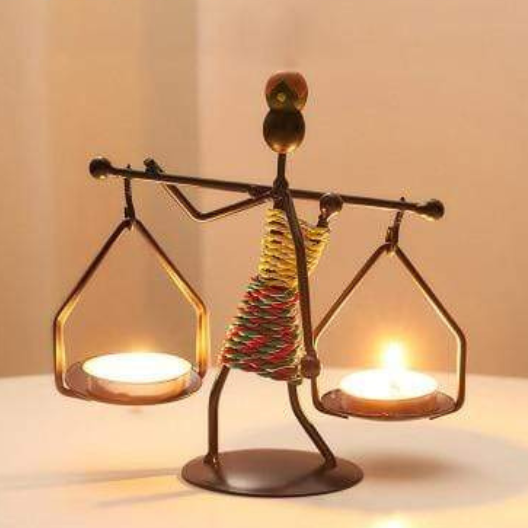Artistic Candle Holder Sculptures – Unique Handcrafted Decor for Home 10