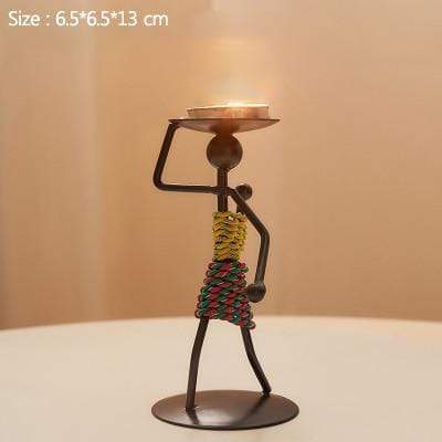 Artistic Candle Holder Sculptures – Unique Handcrafted Decor for Home 1
