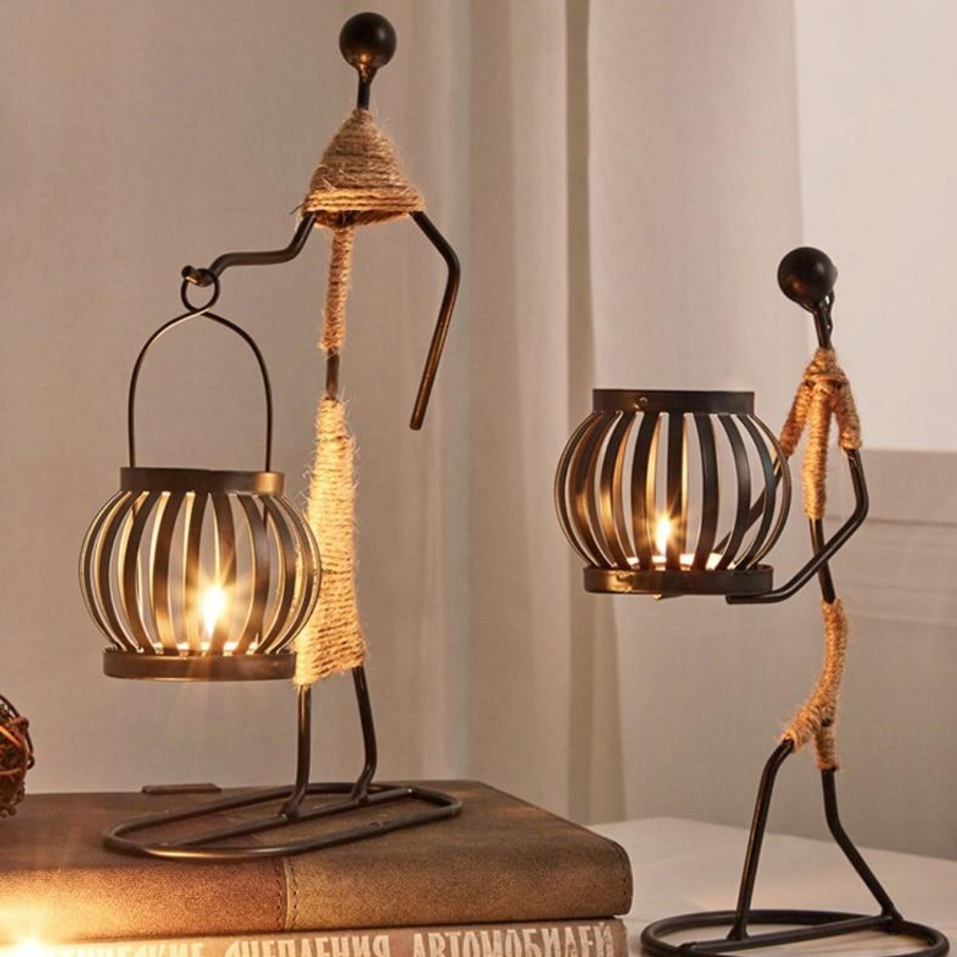 Artistic Candle Holder Sculptures – Unique Handcrafted Decor for Home 8