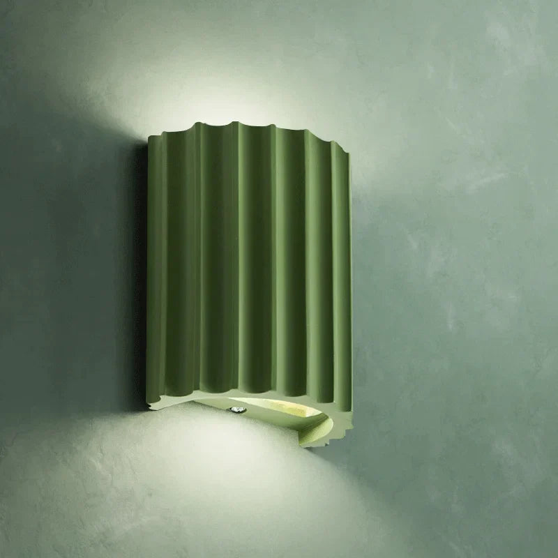 Artistic Resin Wall Sconce Lighting – Modern LED Wall Lamp for Home 4