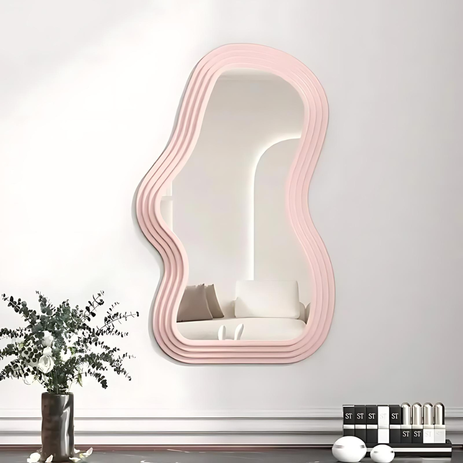 Artistic Wave Edge Mirror – Cloud-Inspired Modern Decor for Entryway or Bedroom 6