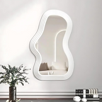 Artistic Wave Edge Mirror – Cloud-Inspired Modern Decor for Entryway or Bedroom 7