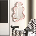 Artistic Wave Edge Mirror – Cloud-Inspired Modern Decor for Entryway or Bedroom 2