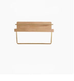Bamboo Wall-Mounted Shelves – Elegant Storage for Bathroom Organization 12