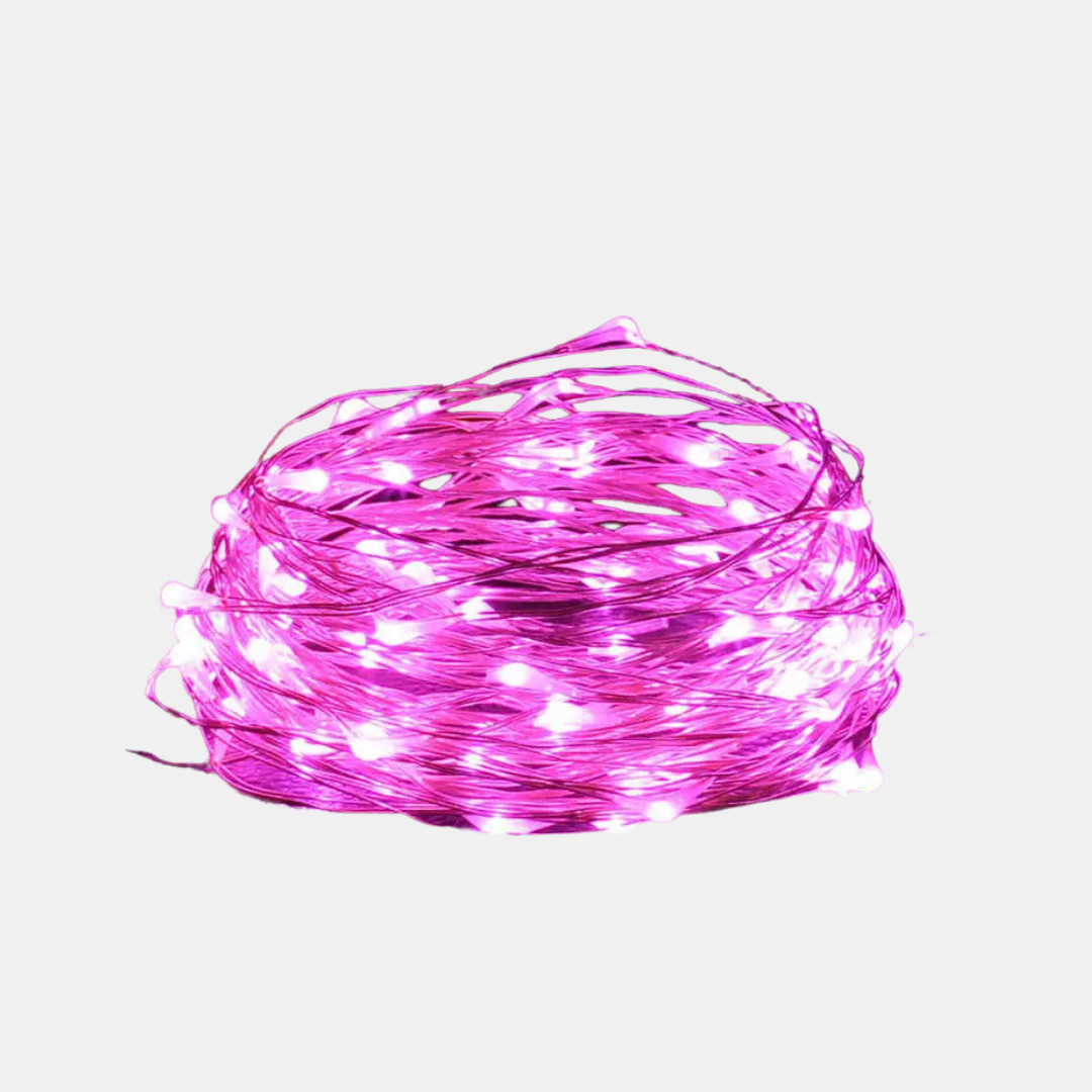 Battery Operated Fairy Lights – Warm White Twinkle Lights for Home Decor 0