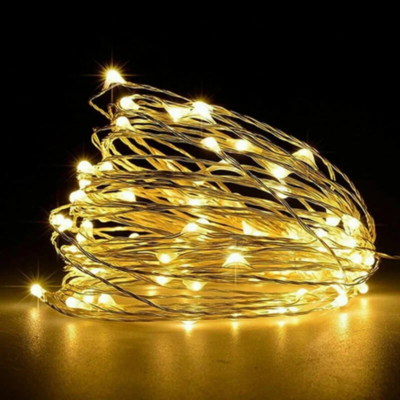 Battery Operated Fairy Lights – Warm White Twinkle Lights for Home Decor 3