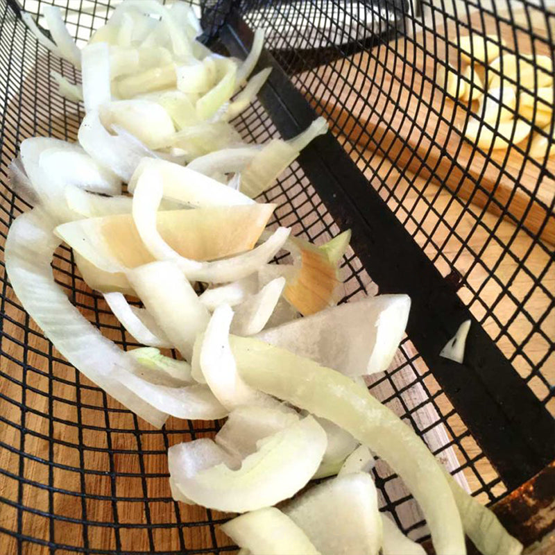 BBQ Grill Basket – Effortless Rotating Grilling Perfection-Unique Casa-Unique Casa