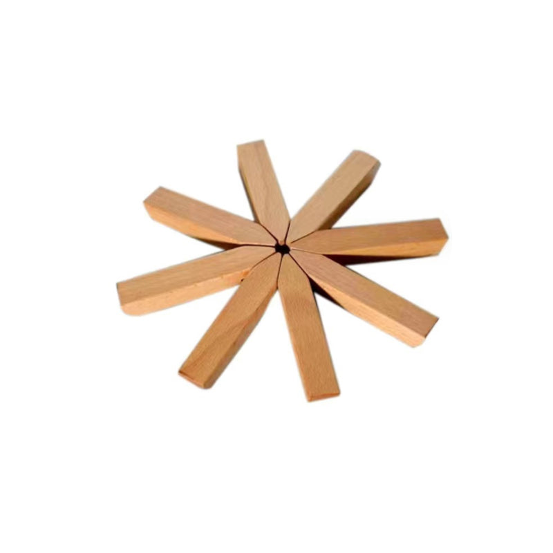 Black Walnut Coaster – Natural Elegance for Every Table-Walnut Coaster-Unique Casa-Book-Mat only-Unique Casa