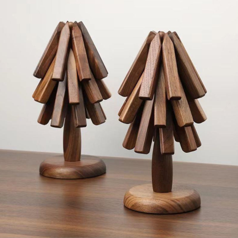 Black Walnut Coaster – Natural Elegance for Every Table-Walnut Coaster-Unique Casa-Unique Casa