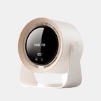 Bladeless Turbo Fan with LED Display – Quiet Cooling for Modern Spaces-Gadgets-Unique Casa-Kaki-Version de la batterie-Unique Casa